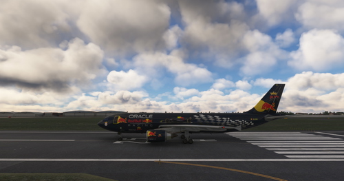 Red Bull Racing  operated by Air Belgium (FICTIONAL) OO-RBR - A300-600F-GE - Inibuilds