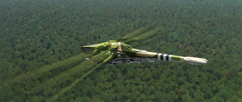 Ornithopter American old style Camouflage  4K