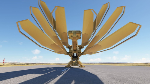 Ornithopter for the Great Emperor from House Atreides
