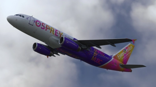 🇬🇧 Osprey Airways G-EVSC (Eurovision 2024 special) 
