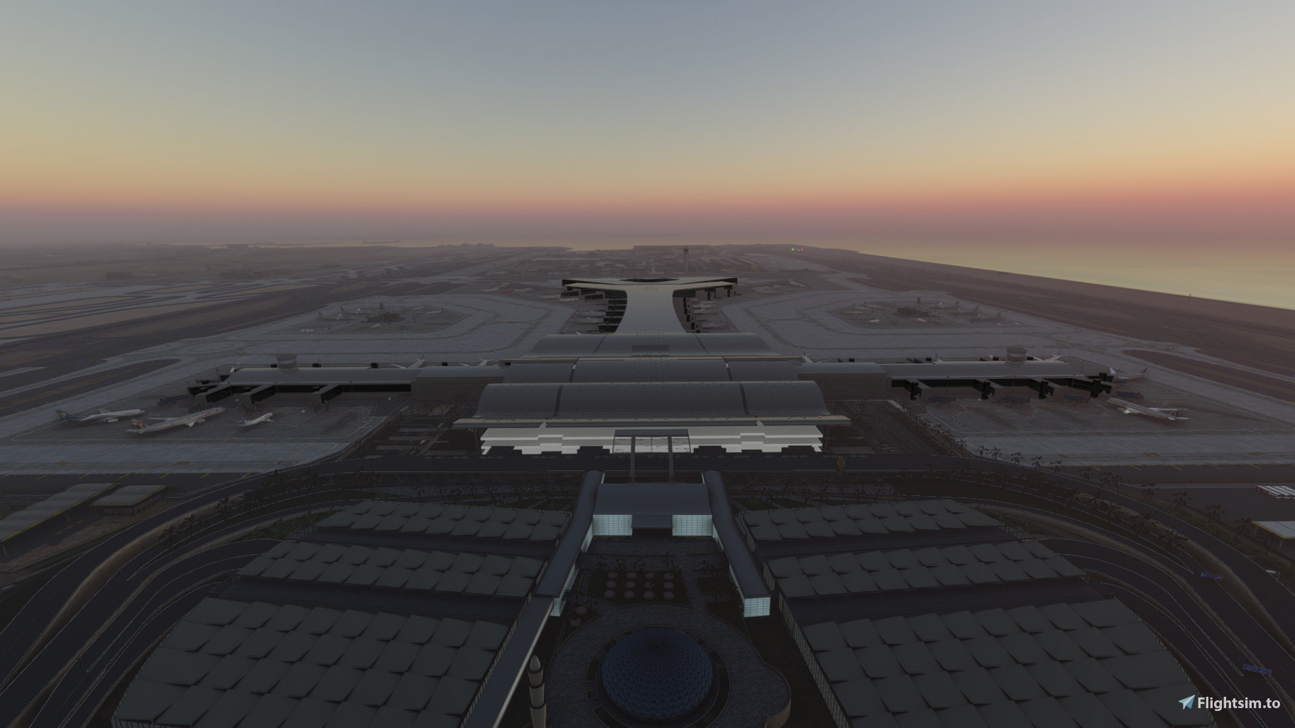 OTHH Hamad Intl FSLTL Static Aircraft - Image 1