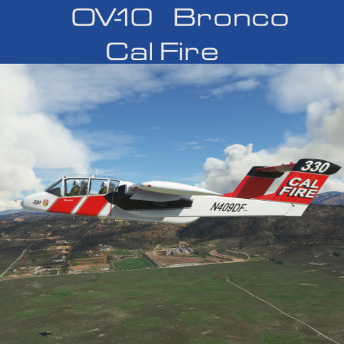 OV-10 Bronco Cal Fire