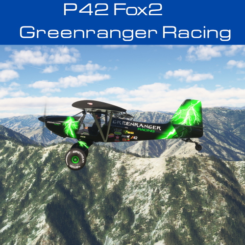 P42 Fox2 Greenranger Racing Green Lightning