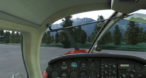 PA-28-II - Custom Views with cameras.cfg