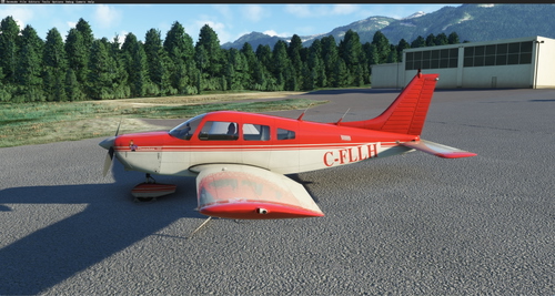 PA-28-II Piper Cherokee Kaida Tinari Special Edition