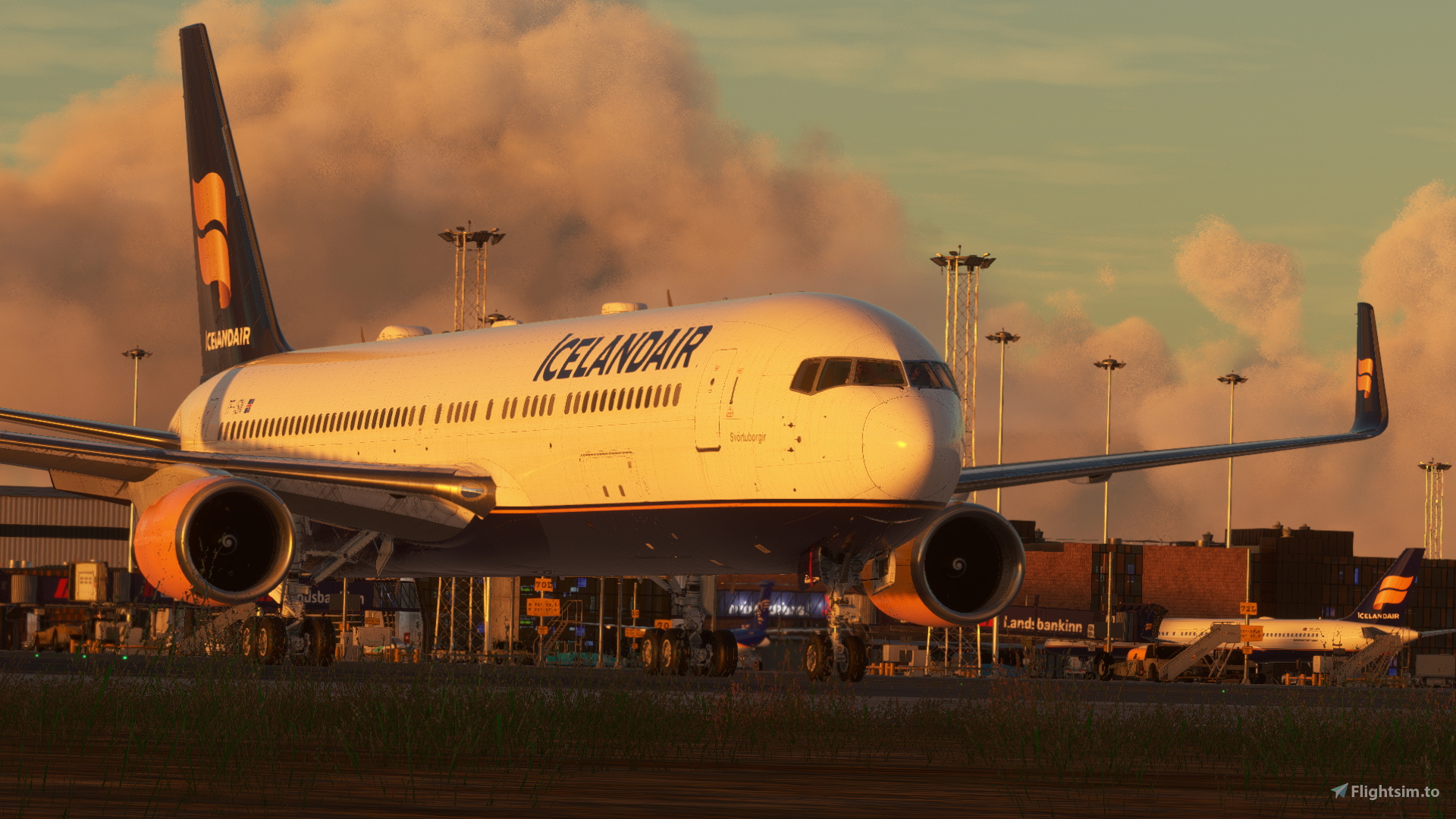 Inflight200】Icelandair Boeing 767-300ER Icelandair - 767