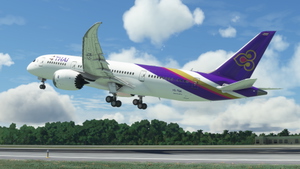 [PACK] Kuro Boeing 787-8 Thai Airways Fleet (HS-TQA, HS-TQB, HS-TQC, HS-TQD, HS-TQE & HS-TQF) thumbnail 13