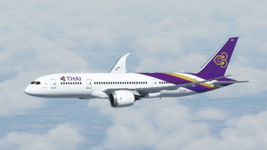 [PACK] Kuro Boeing 787-8 Thai Airways Fleet (HS-TQA, HS-TQB, HS-TQC, HS-TQD, HS-TQE & HS-TQF) thumbnail 15