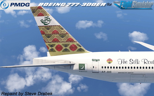 Pakistan International Airlines AP-BID "The Silk Route"