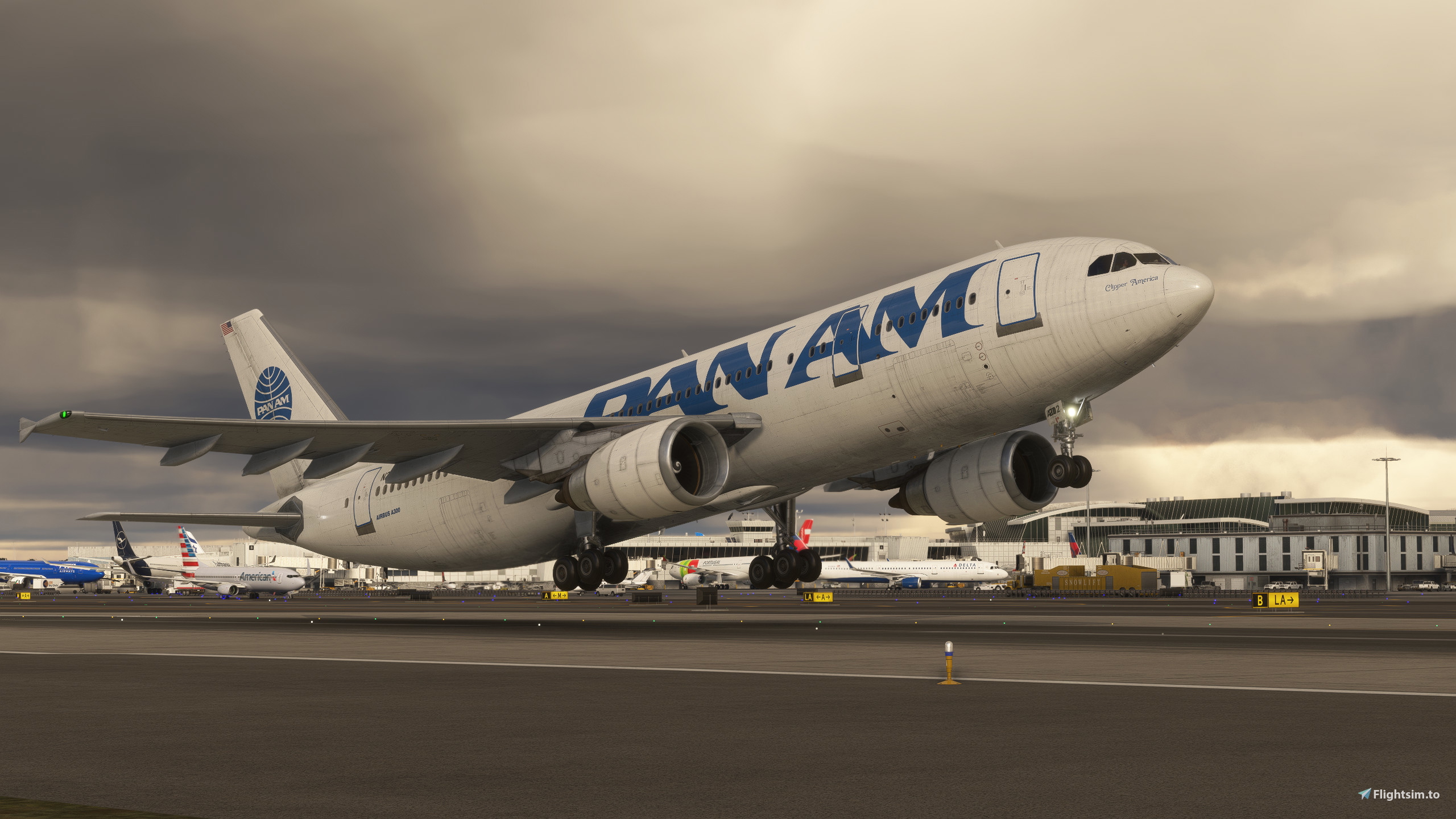 Pan Am (N202PA) - iniBuilds A300 - Image 1