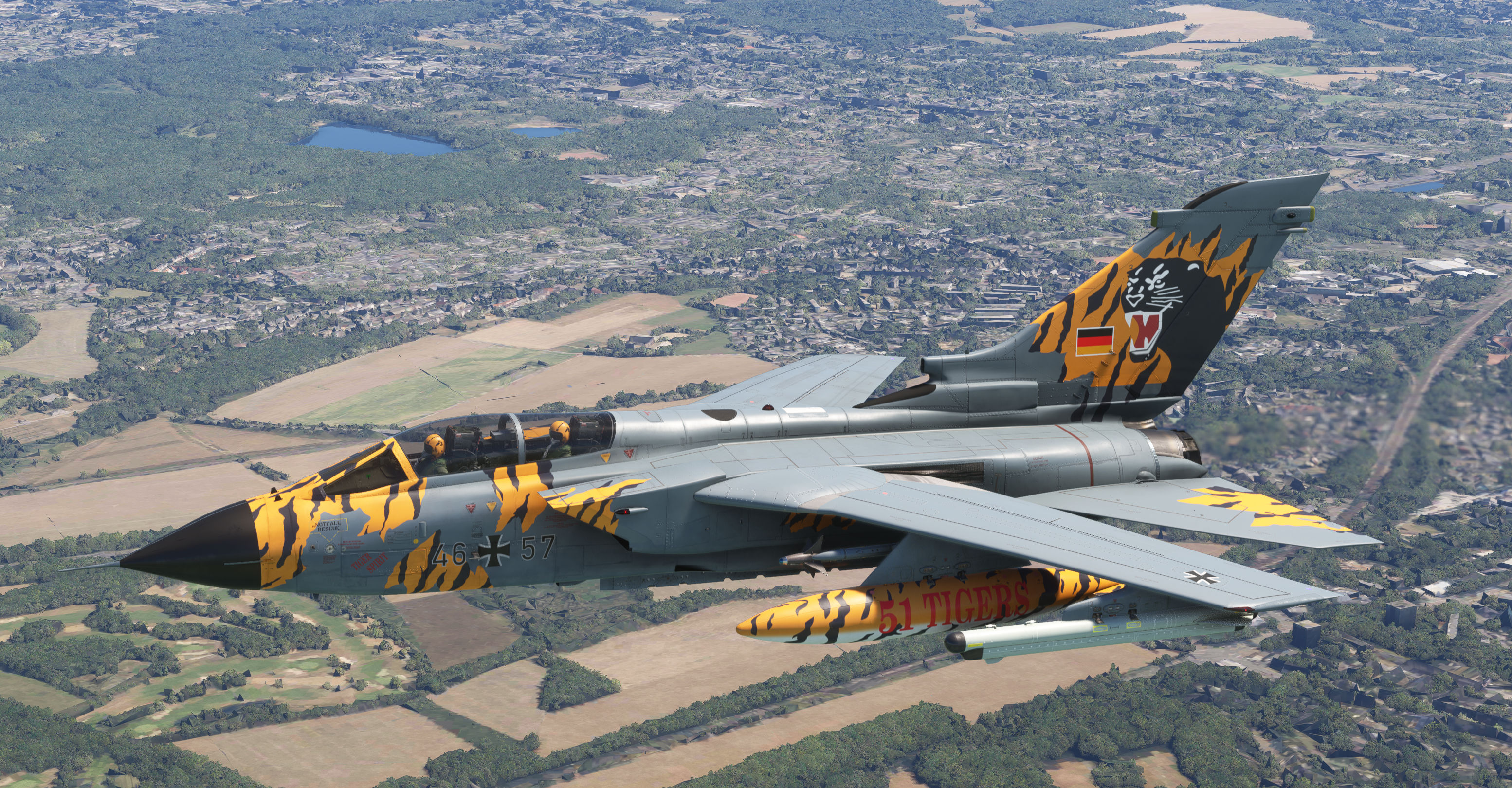 Panavia Tornado ECR  46+57 Tiger Spirit - Image 1