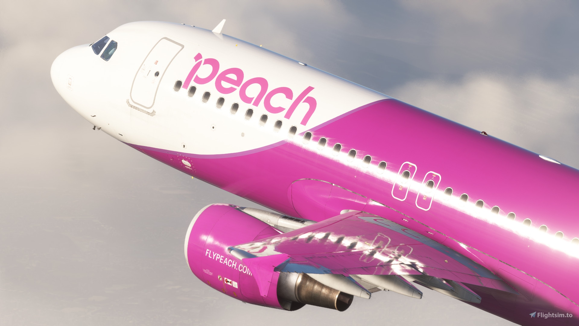 Peach Aviation (Pack) - Fenixsim A320 CFM for Microsoft Flight 