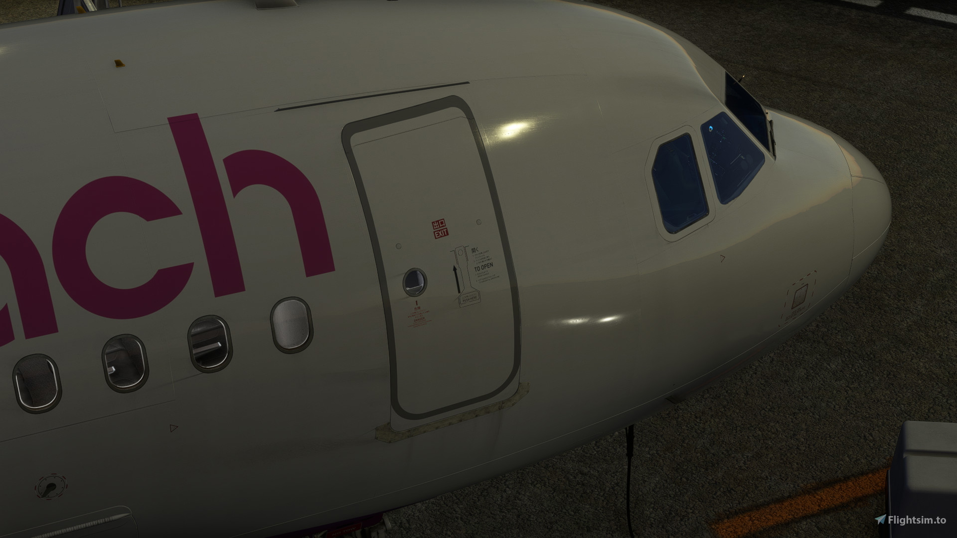 Peach Aviation (Pack) - Fenixsim A320 CFM のために Microsoft
