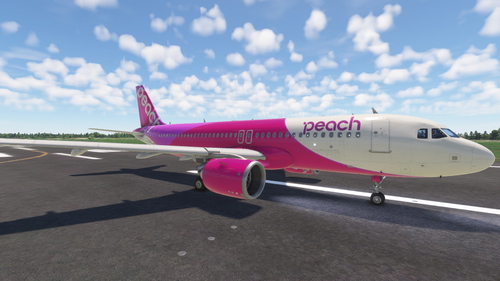 Peach JA205P | IniBuilds A320 NEO