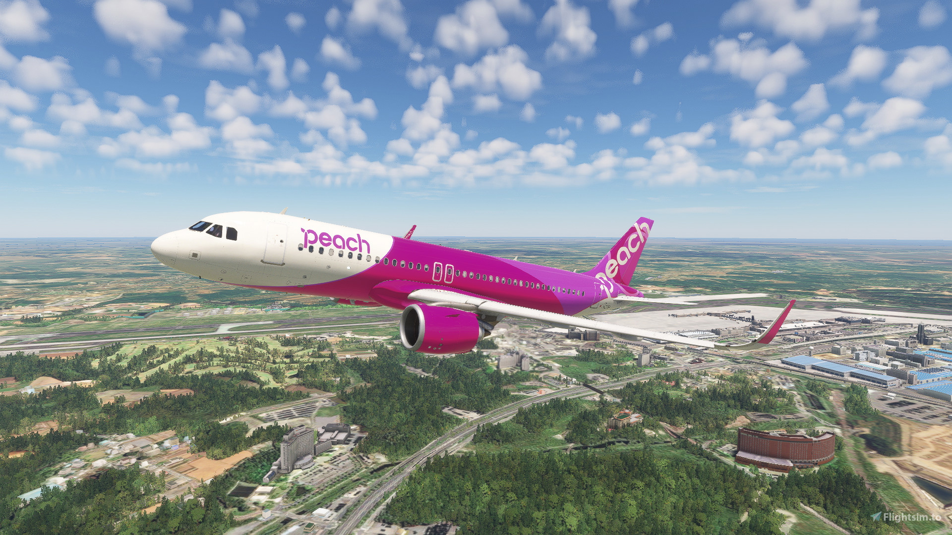 peach様 Peach JA205P | IniBuilds A320 NEO for Microsoft Flight