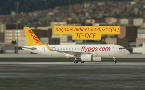 LatinVFR A320ceo Pegasus Airlines (TC-DCE)