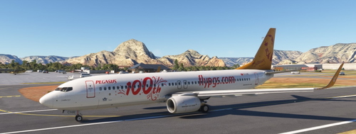 Pegasus Airlines 100. Yıl   Pmdg 737-800 Livery