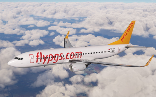 Pegasus Airlines Boeing 737-800 PMDG BW TC-ABP (2012)