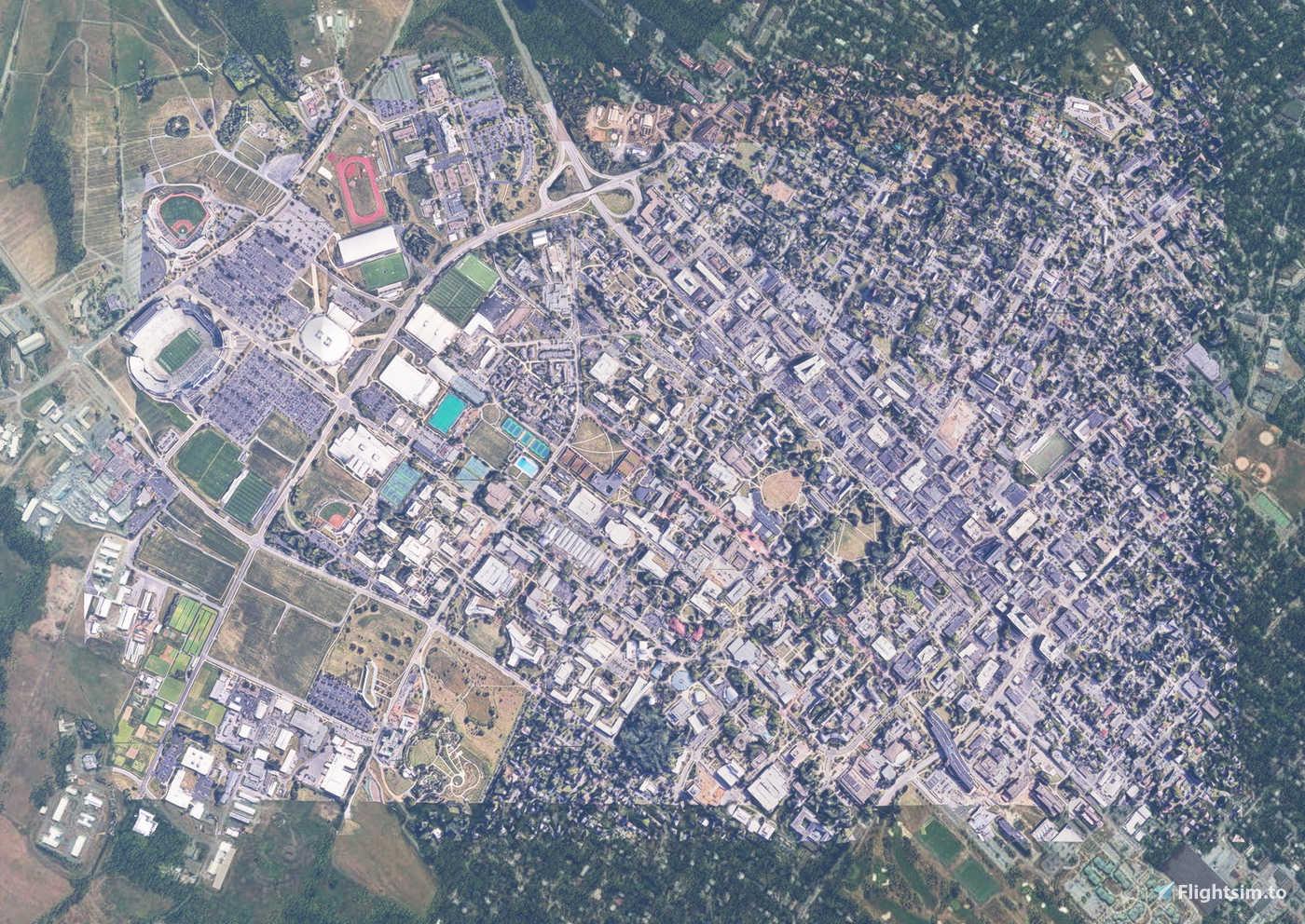 Penn State University (PA USA) for Microsoft Flight Simulator MSFS