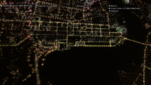 Perth downtown night enhancement