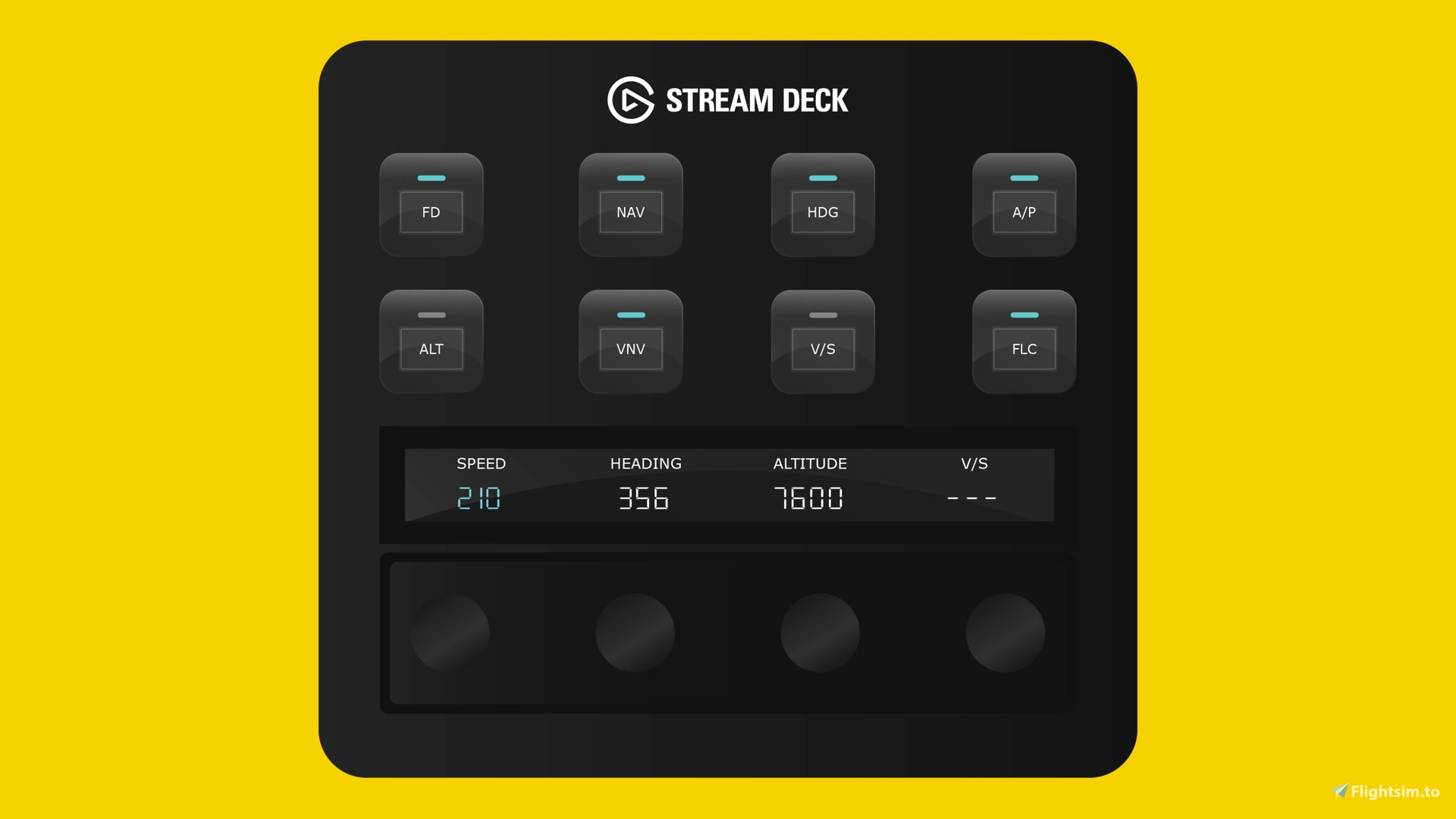 Phenom 300E Stream Deck + Autopilot Panel