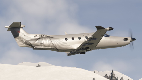 Pilatus (HB-TAX - Fictional) - SWS PC12