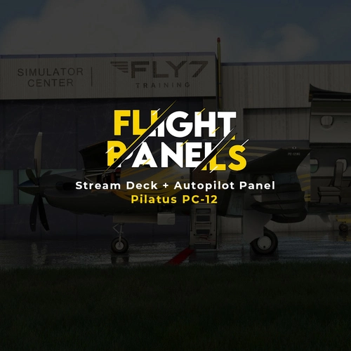 Pilatus PC-12 Stream Deck + Autopilot Panel