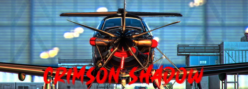 Pilatus PC12/47-4B | 0777  "Crimson Shadow" Fict.| Executive with Dynamic registration