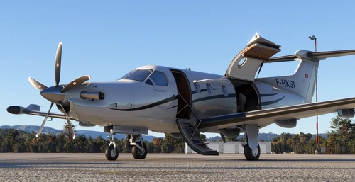 Pilatus PC12/47-5B | 2092 | F-HKSI with Dynamic registration