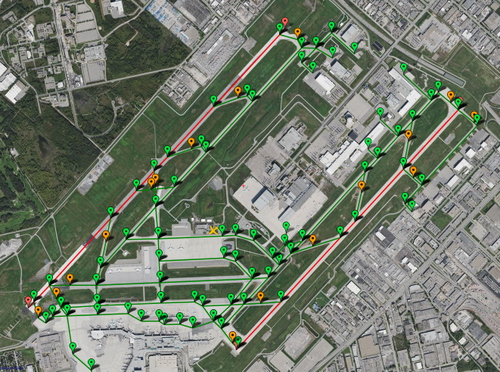 PILOT2ATC - CYUL Montreal, QC Canada, taxiways & gates