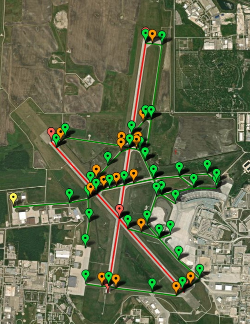 PILOT2ATC - CYWG Winnipeg, MB Canada, taxiways & gates