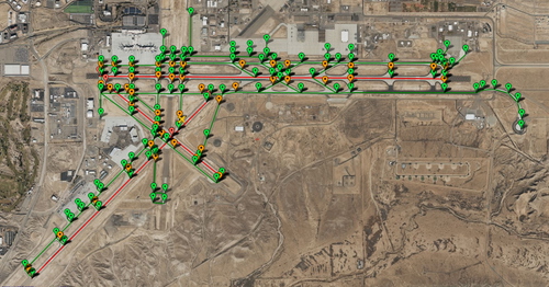 PILOT2ATC - KABQ Albuquerque, NM USA, taxiways & gates