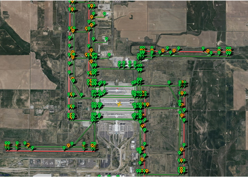 PILOT2ATC - KDEN Denver, CO USA, taxiways & gates