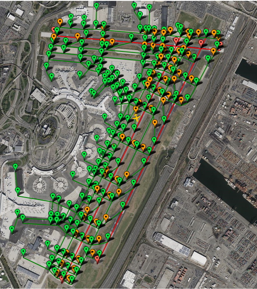 PILOT2ATC - KEWR Newark, NJ USA, taxiways & gates
