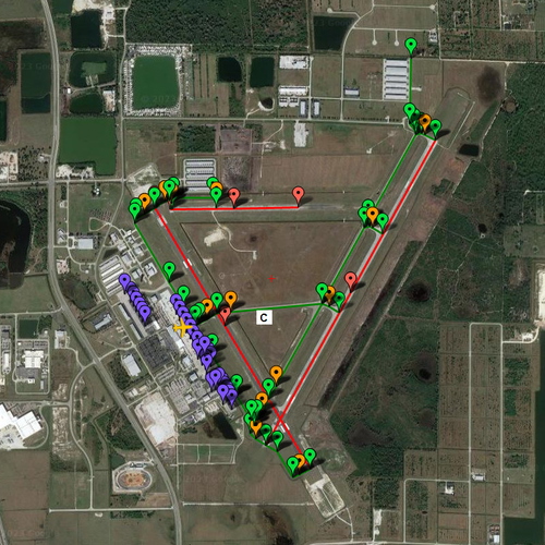 Pilot2ATC - KPGD Punta Gorda, Florida, USA - Taxiways & Gates