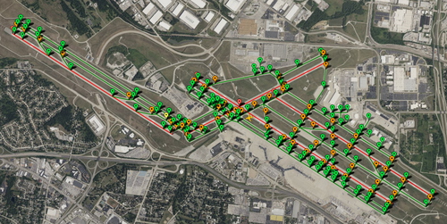 PILOT2ATC - KSTL St. Louis, MO USA, taxiways & gates