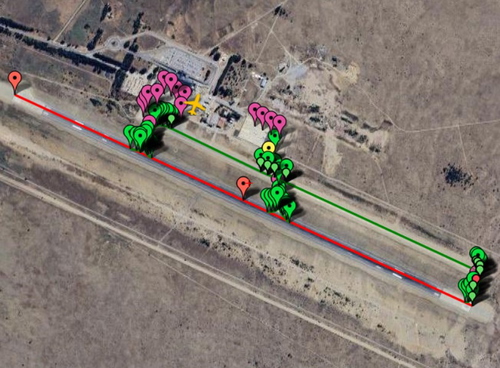 Pilot2ATC Bariloche SAZS Taxiways and Gates