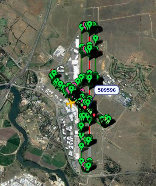 Pilot2ATC Canberra YSCB Taxiways and Gates