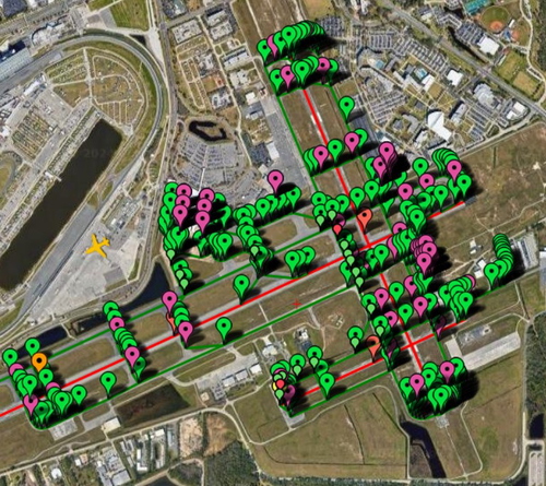 Pilot2ATC Daytona Beach KDAB Taxiways and Gates