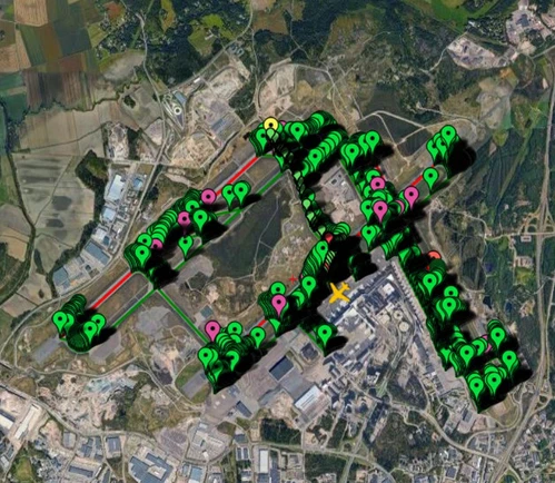Pilot2ATC Helsinki-Vantaa EFHK Taxiways and Gates