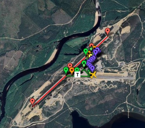 Pilot2ATC Ivalo EFIV Taxiways and Gates