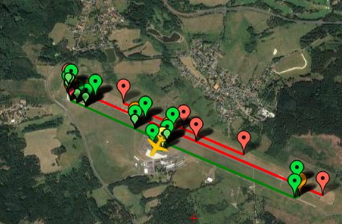Pilot2ATC Karlovy Vary LKKV Taxiways and Gates