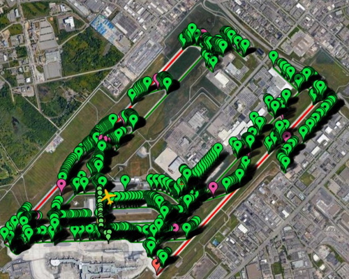 Pilot2ATC Montreal-Trudeau CYUL Taxiways and Gates