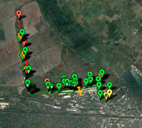 Pilot2ATC Novosibirsk - Tolmachevo UNNT Taxiways and Gates