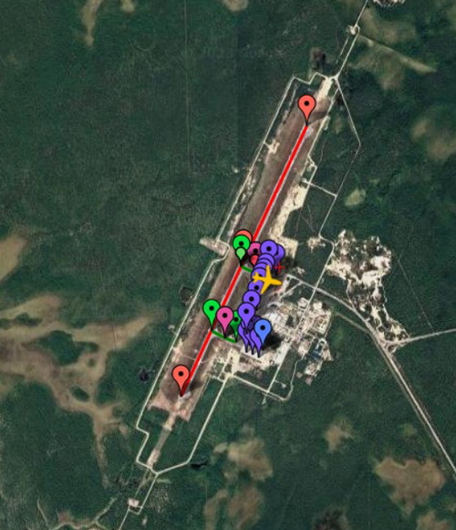 Pilot2ATC Noyabrsk USRO Taxiways and Gates
