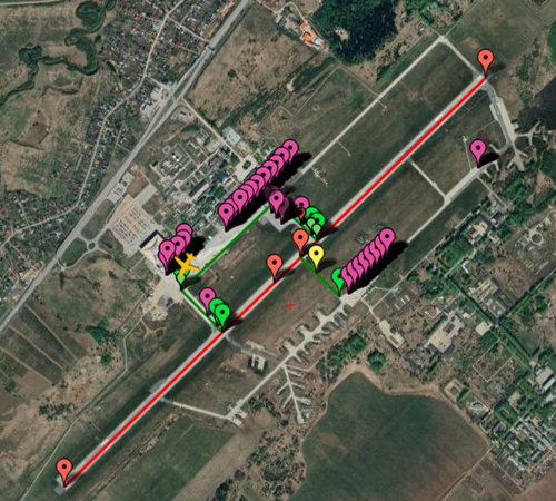 Pilot2ATC Perm USPP Taxiways and Gates