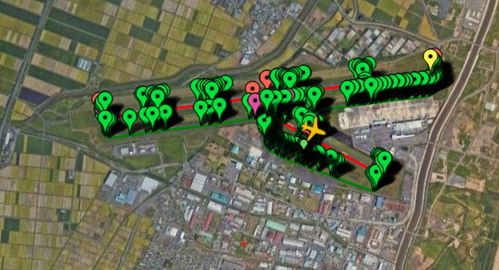 Pilot2ATC Sendai RJSS Taxiways and Gates