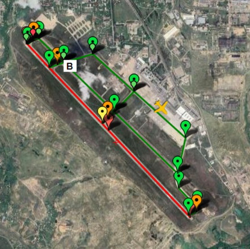 Pilot2ATC Tbilisi UGTB Taxiways and Gates