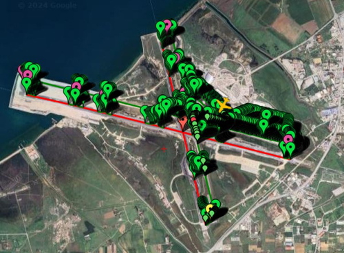 Pilot2ATC Thessaloniki LGTS Taxiways and Gates