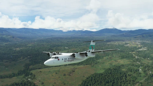 Pilots aircraft dhc7 P2-ANP, Air Niugini